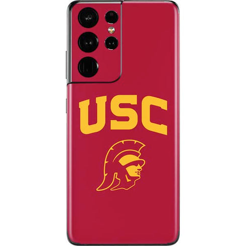 University of Southern California USC Trojan Logo Galaxy S21 Ultra 5G Skin